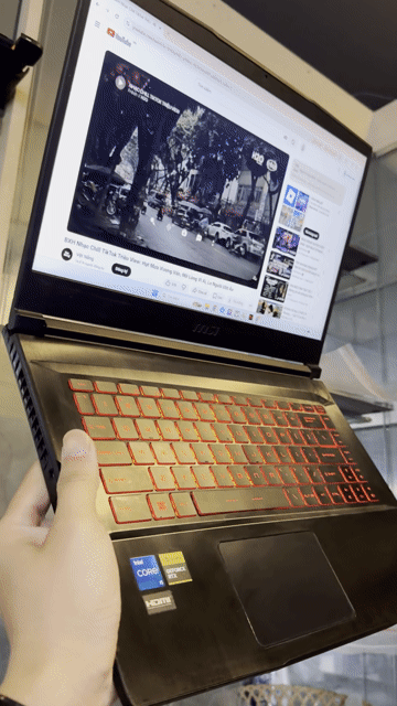 Thanh lý Laptop Gaming MSI i5-12450H Rtx4050 6Gb. Mua bán Laptop tại Quận Gò Vấp Tp Hồ Chí Minh được đăng bởi Thanh lí cầm đồ hình 1