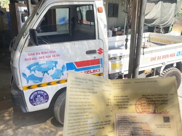 Suzuki Super Carry 2013. Mua bán Xe tải, xe ben tại Thành phố Biên Hòa Đồng Nai được đăng bởi Ghế đá xe ba gác Biên Hòa Đồng Nai  hình 1