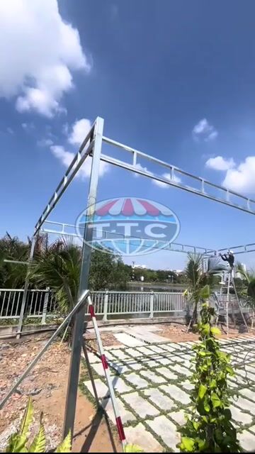 Dịch vụ lắp mái hiên mái xếp di động tại HCM