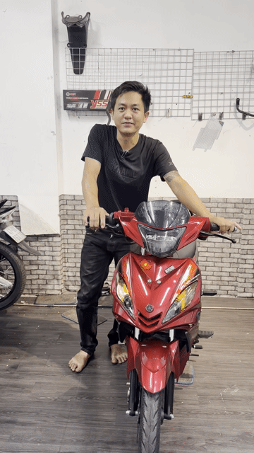 Exciter 135 upp 2010  ( góp nợ xấu 10tr bao đậu). Mua bán Xe máy tại Thành phố Thuận An Bình Dương được đăng bởi Lâm Tùng Thủ Đức hình 1