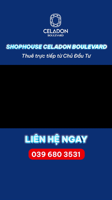 Cho thuê Văn phòng, Mặt bằng kinh doanh Celadon City Quận Tân Phú Tp Hồ Chí Minh diện tích 416 m² giá 120 triệu/tháng
