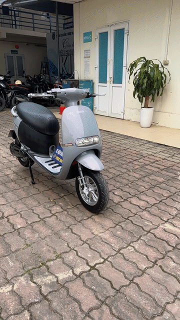 Xe máy điện Gogoro Xám hồng 40-50km/sạc. Mua bán Xe máy tại Quận Cầu Giấy Hà Nội được đăng bởi Xe điện Bình Phương hình 1