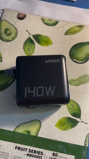 Cục sạc Anker Zolo 140W. Mua bán Phụ kiện (Màn hình, Chuột...) tại Huyện Quốc Oai Hà Nội được đăng bởi Việt Ank hình 1