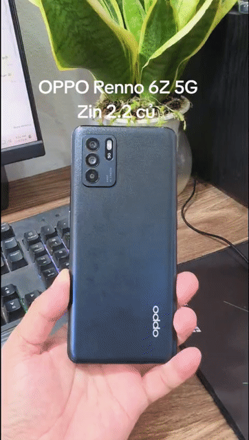 OPPO Reno 6Z 5G 8GB/128GB Zin mượt. Mua bán Điện thoại tại Quận Hà Đông Hà Nội được đăng bởi Shop Điện Thoại Cũ Zin hình 1