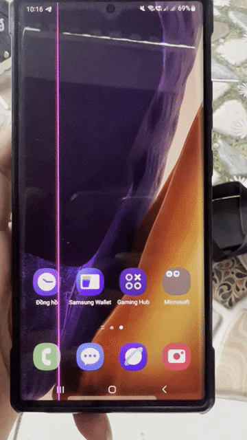 Samsung S20 Ultra 5G Hồng Đã sử dụng. Mua bán Điện thoại tại Thành phố Thuận An Bình Dương được đăng bởi phạm văn hoa hình 1