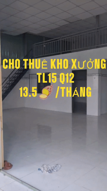 Cho thuê Văn phòng, Mặt bằng kinh doanh Quận 12 Tp Hồ Chí Minh diện tích 140 m² giá 13 triệu/tháng
