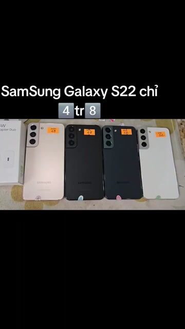 Samsung Galaxy S22 5G 256GB Hồng. Mua bán Điện thoại tại Quận Gò Vấp Tp Hồ Chí Minh được đăng bởi ThiênMinhMobile hình 1