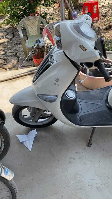 Xe máy màu Trắng Đã sử dụng. Mua bán Xe máy tại Huyện Châu Thành Trà Vinh được đăng bởi Nguyen tan tai  hình 1