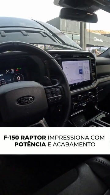 F-150 RAPTOR IMPRESSIONA COM POTÊNCIA E ACABAMENTO