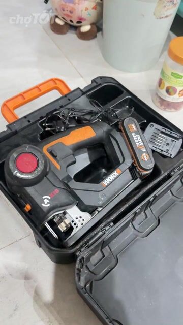 Máy cưa lọng WORX Pin 20V 2.0Ah Đen Cam. Mua bán Đồ chuyên dụng, Giống nuôi trồng tại Quận Bình Thuỷ Cần Thơ được đăng bởi Ánh Thu hình 1