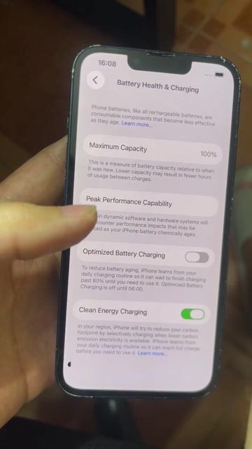 Apple iPhone 13 128GB Xanh. Mua bán Điện thoại tại Quận Hà Đông Hà Nội được đăng bởi  Trần Minh hình 1