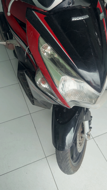Honda Air Blade 2012 Đỏ đen. Mua bán Xe máy tại Huyện Củ Chi Tp Hồ Chí Minh được đăng bởi Vuvan kha hình 1