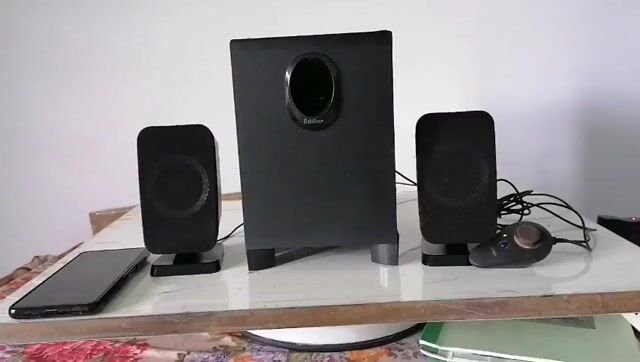 Bộ loa vi tính Edifier như hình,  âm thanh hay. Mua bán Tivi, Âm thanh tại Huyện Cần Giuộc Long An được đăng bởi DHH hình 1