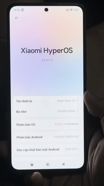 Xiaomi Redmi Note 13 8/256GB Đen. Mua bán Điện thoại tại Quận 1 Tp Hồ Chí Minh được đăng bởi ViễnThôngBig hình 1