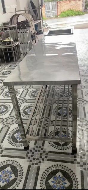 Bàn chặt, bồn rửa inox 304 2 tầng 3m x 60cm. Mua bán Nội thất, đồ gia dụng khác tại Thành phố Biên Hòa Đồng Nai được đăng bởi Nguyễn Trường Sơn hình 1