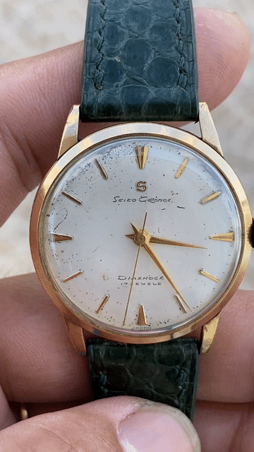 Seiko Cronos Nam Vàng bọc, thép Nhật Bản. Mua bán Đồng hồ tại Thành phố Long Xuyên An Giang được đăng bởi Chân Đất Miền Tây hình 1