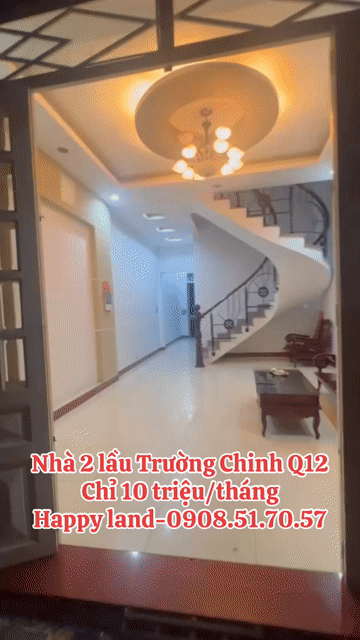 Cho thuê Nhà ở Quận 12 Tp Hồ Chí Minh diện tích 80 m² giá 10 triệu/tháng