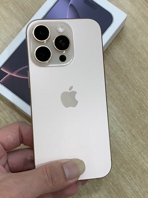 iPhone 16 Pro 128GB Vàng sa mạc. Mua bán Điện thoại tại Quận Thanh Khê Đà Nẵng được đăng bởi My  hình 1