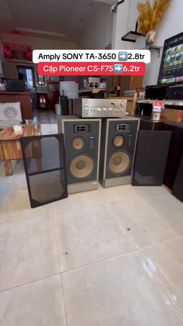 Lên Cặp Loa Pioneer CS-F75 Zin Đẹp cho AE vui Xuân. Mua bán Tivi, Âm thanh tại Quận Bình Tân Tp Hồ Chí Minh được đăng bởi phan tan dung hình 1