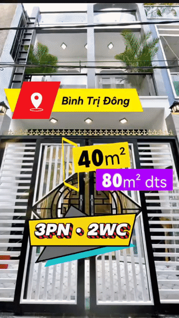 Mua bán Nhà ở Quận Bình Tân Tp Hồ Chí Minh diện tích 40 m² giá 4 tỷ