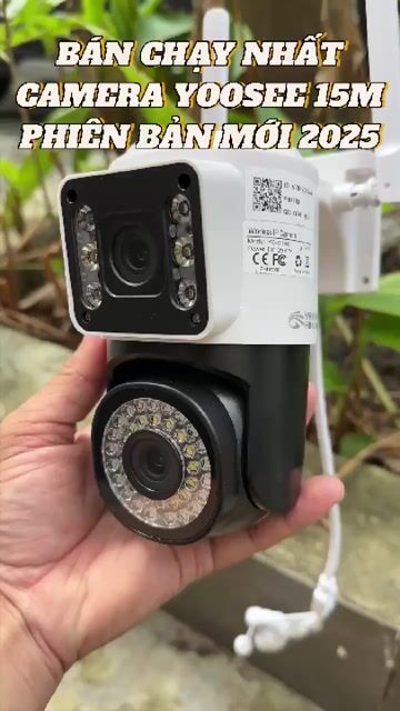Camera Yoosee Pro 2 Mắt Rõ Nét Loa To Đêm Có Màu. Mua bán Máy ảnh, Máy quay tại Quận Cẩm Lệ Đà Nẵng được đăng bởi Dũng Hằng camera hình 1