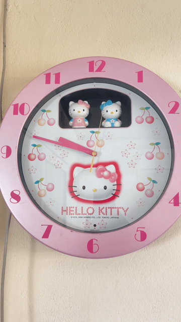 Đồng hồ treo tường Citizen Hello Kitty Hồng 37cm. Mua bán Nội thất, đồ gia dụng khác tại Quận Hải Châu Đà Nẵng được đăng bởi hoàng nhân hình 1