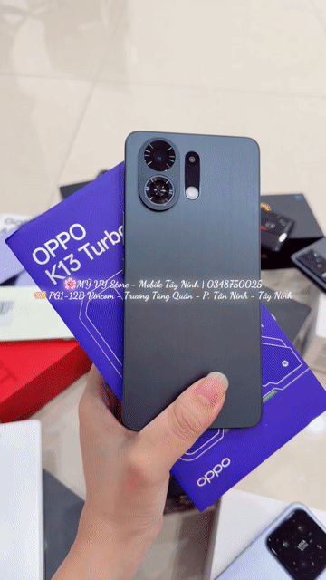 OPPO K13 Turbo Pro 5G 12GB/256GB Xám Like New. Mua bán Điện thoại tại Thành phố Tây Ninh Tây Ninh được đăng bởi Mỹ Vy Store Mobile Tây Ninh hình 1