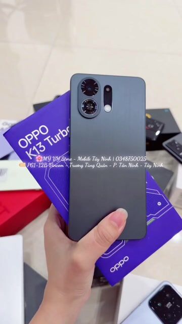 OPPO K13 Turbo Pro 5G 12GB/256GB Xám Like New. Mua bán Điện thoại tại Thành phố Tây Ninh Tây Ninh được đăng bởi Mỹ Vy Store Mobile Tây Ninh hình 1
