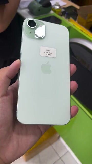 Apple iPhone 15 Plus 128GB Xanh lá Likenew. Mua bán Điện thoại tại Quận Ngô Quyền Hải Phòng được đăng bởi TRAN SONG HA hình 1