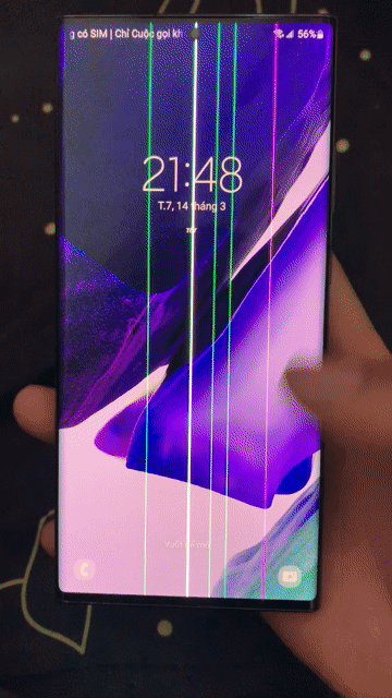 Samsung Note 20 Ultra 5G 128GB Đen Sọc màn. Mua bán Điện thoại tại Thị xã Hoàng Mai Nghệ An được đăng bởi Trần Quang Huy hình 1