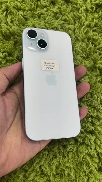 Apple iPhone 15 128GB Xanh dương. Mua bán Điện thoại tại Quận Ngô Quyền Hải Phòng được đăng bởi lê thanh thuỷ hình 1