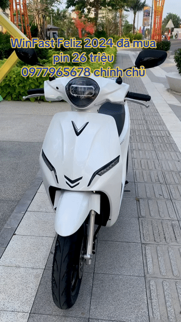 Xe máy điện VinFast Feliz S 2024 đã mua pin. Mua bán Xe máy tại Thành phố Vĩnh Long Vĩnh Long được đăng bởi Thoại hình 1