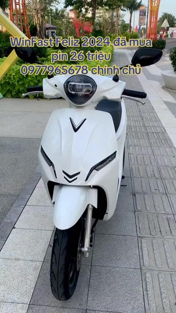 Xe máy điện VinFast Feliz S 2024 đã mua pin. Mua bán Xe điện tại Thành phố Vĩnh Long Vĩnh Long được đăng bởi Thoại hình 1