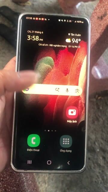 Samsung S21 Ultra 5G Đen (12/128G). Mua bán Điện thoại tại Huyện Hóc Môn Tp Hồ Chí Minh được đăng bởi A mau  hình 1