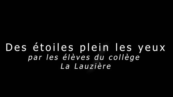 Des étoiles plein les yeux