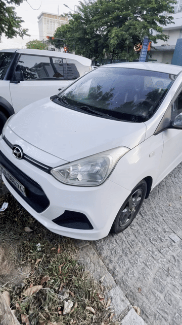 Hyundai i10 Base Sedan 2016 Trắng. Mua bán Ô tô tại Thành phố Huế Thừa Thiên Huế được đăng bởi Long hình 1