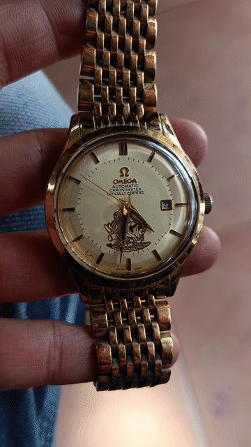 Đồng hồ OMAutomatic Vàng swiss . Mua bán Đồng hồ tại Quận 1 Tp Hồ Chí Minh được đăng bởi Đồ Seconhand Vintage hình 1