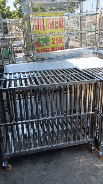 Chuồng chó Inox 60x100x85cm. Mua bán Phụ kiện, Thức ăn, Dịch vụ tại Thành phố Thủ Đức Tp Hồ Chí Minh được đăng bởi Loc Khang hình 1