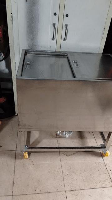 Thùng đá giữ nhiệt Inox 304. Mua bán Dụng cụ nhà bếp tại Quận Gò Vấp Tp Hồ Chí Minh được đăng bởi Cửa hàng đồ cũ Quang Huy hình 1