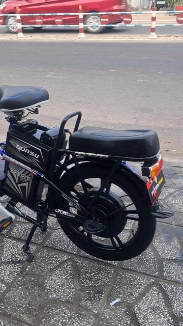 Xe đạp điện ASAMA Đen. Mua bán Xe đạp tại Quận Cái Răng Cần Thơ được đăng bởi Xe điện Minh Nhiên  hình 1