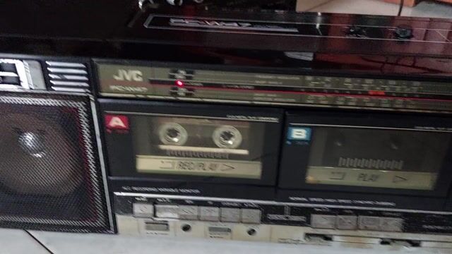 Đài Cassette JVC PC-W47 Đen Đã sử dụng. Mua bán Tivi, Âm thanh tại Huyện Bình Chánh Tp Hồ Chí Minh được đăng bởi Le va loa amply bãi hình 1