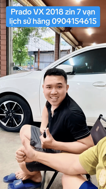 Toyota Prado VX 2018 Đen 70000 km. Mua bán Ô tô tại Quận Hoàng Mai Hà Nội được đăng bởi Phạm quang đồng hình 1