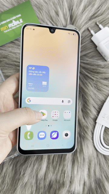 Samsung Galaxy M36 5G 128GB Xanh nhạt. Mua bán Điện thoại tại Quận Ngô Quyền Hải Phòng được đăng bởi lê thanh thuỷ hình 1
