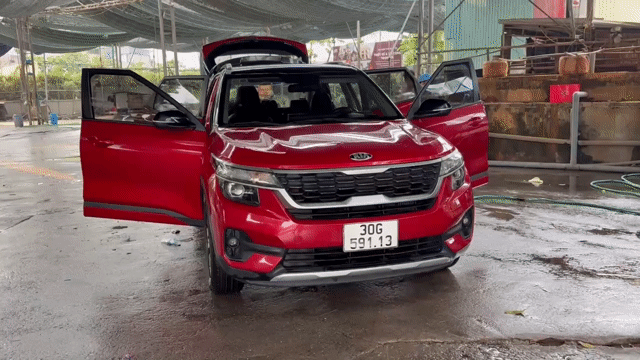 Kia Seltos 2020 Deluxe Đỏ 62.000km. Mua bán Ô tô tại Huyện Thường Tín Hà Nội được đăng bởi Công Hiến hình 1