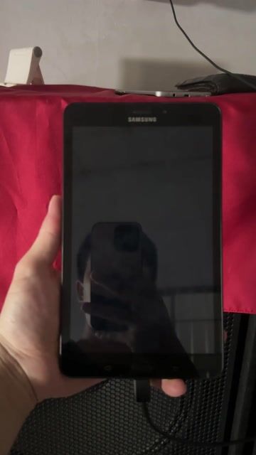 Samsung Galaxy Tab A Đen. Mua bán Máy tính bảng tại Huyện Phụng Hiệp Hậu Giang được đăng bởi Vũ Lel hình 1