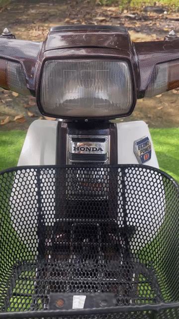 Honda Dream Nâu trắng. Mua bán Xe máy tại Thị xã Phú Mỹ Bà Rịa - Vũng Tàu được đăng bởi Lê  Thanh Hải  hình 1