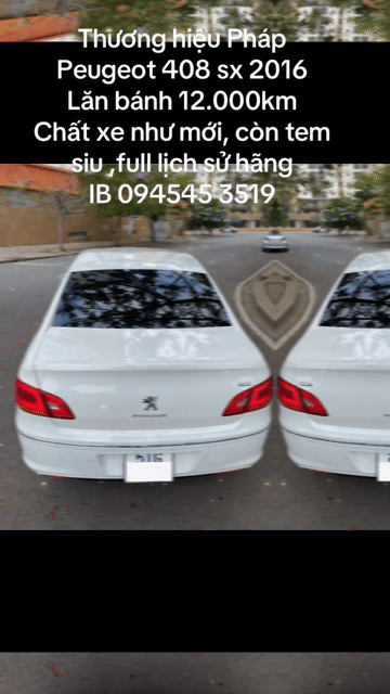 PEUGEOT 408 bản Full  lăn bánh 12.000km. Mua bán Ô tô tại Quận 7 Tp Hồ Chí Minh được đăng bởi Thinh hình 1