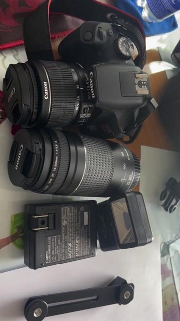 Máy ảnh Canon EOS Rebel T7 Đen. Mua bán Máy ảnh, Máy quay tại Quận Gò Vấp Tp Hồ Chí Minh được đăng bởi Cầm Đồ Hoàng Gia hình 1