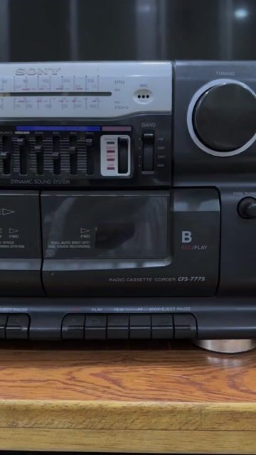 Thanh lý cassette sony cfs-777s. Mua bán Tivi, Âm thanh tại Quận Bình Tân Tp Hồ Chí Minh được đăng bởi Keang hình 1