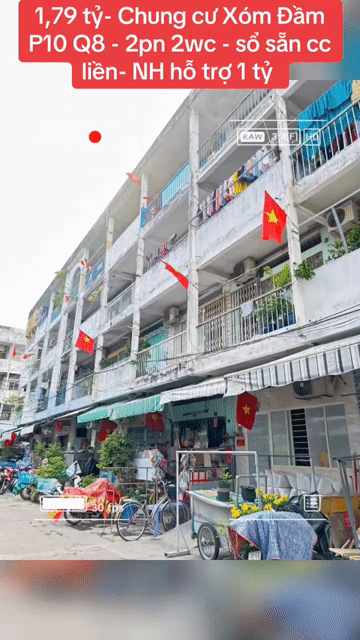Mua bán Căn hộ Chung cư Quận 8 Tp Hồ Chí Minh diện tích 33.5 m² giá 1,79 tỷ